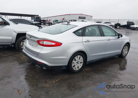 2014 Ford Fusion S из США, поврежденный, VIN 1FA6P0G73E5395493